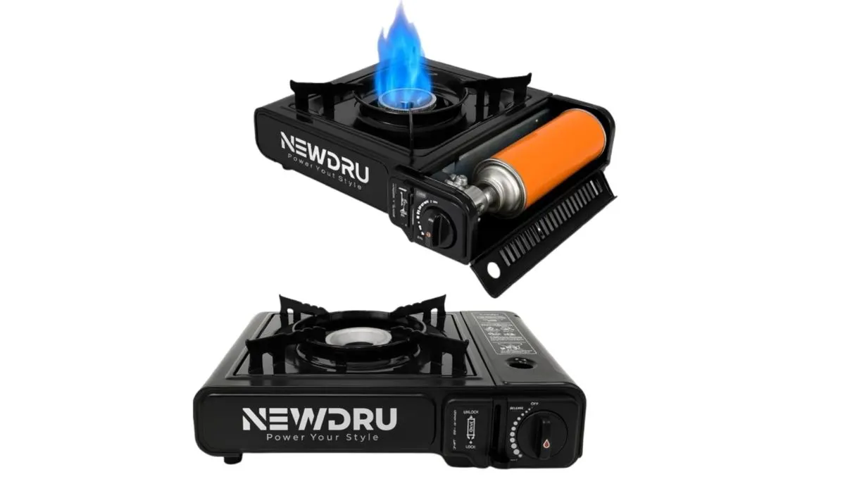 NEWDRU FlameGuard Pro Camping Stove